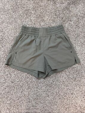 Old Navy Olive Green High-Rise Athletic Shorts